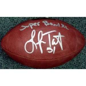  Lofa Tatupu Signed Ball   Super Bowl XL: Sports & Outdoors