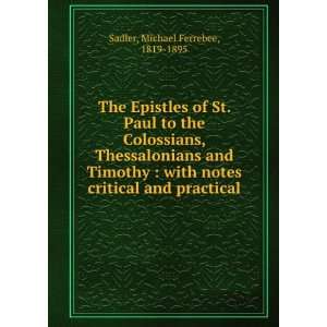  The Epistles of St. Paul to the Colossians, Thessalonians 