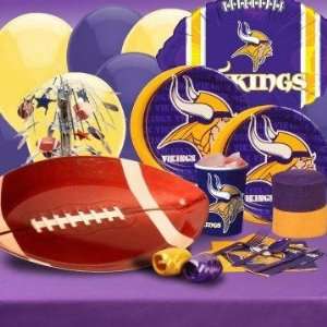  Minnesota Vikings Deluxe Party Kit: Toys & Games