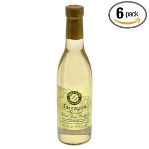 Fanci Food Vinegar, White Wine Tarragon, 12.7 Ounce (Pack of 6 