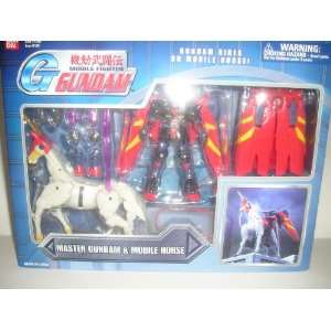  Mobile Fighter Gundam Master Gundam & Mobile Horse Toys 