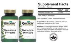 Gymnema Sylvestre Glucose Blood Sugar Control 2 Bottles  