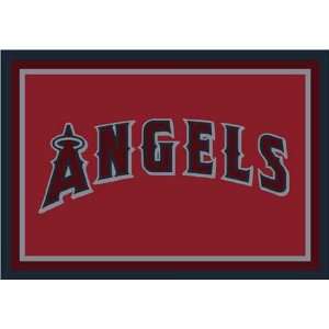  MLB Team Spirt Rug   Los Angeles Angels: Sports & Outdoors