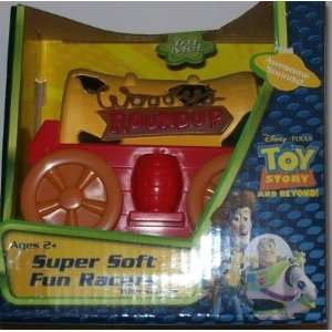    Toy Story Car Woodys Roundup Super Soft Fun Racers: Toys & Games
