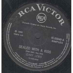  SEALED WITH A KISS 7 INCH (7 VINYL 45) BRAZILLIAN RCA 