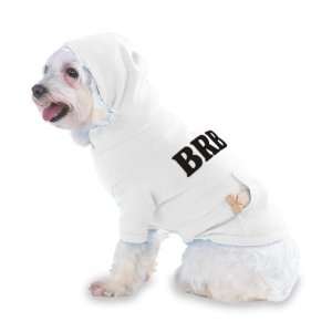  BRB Hooded T Shirt for Dog or Cat LARGE   WHITE Kitchen 