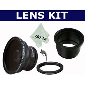  0.34X Professional High Definition Fisheye Lens + Adapter 