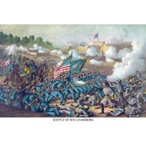   or the Battle of Magruder 28X42 Canvas Giclee: Home & Kitchen