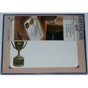  Gartner Studios Certificate Kit with Trophy Add on, 25 