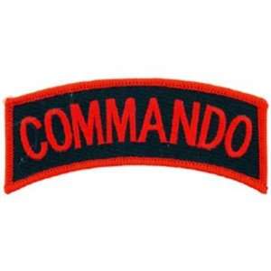  U.S. Army Commando Patch Red & Black 4 1/2 Patio, Lawn 