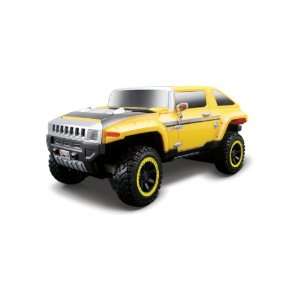  1:24 Maisto Hummer Hx Concept Yellow Remote Control Car 