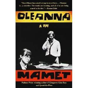  Oleanna A Play [Paperback] David Mamet Books