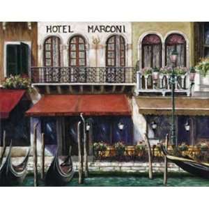  Hotel Marconi   Poster by Malenda Trick (13x17): Home 