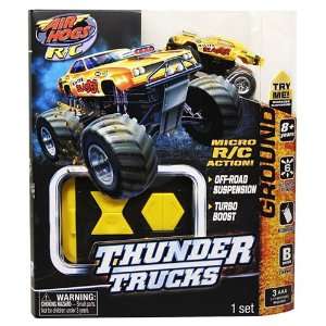   Air Hogs R/C Micro R/C Thunder Trucks [Master Blaster]: Toys & Games