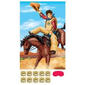 Rodeo Cowboy Game Pin (12pks Case)