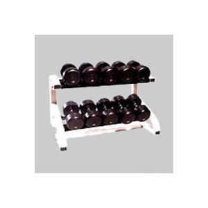  CAP Barbell Commercial Two Tier Dumbbell Rack: Sports 
