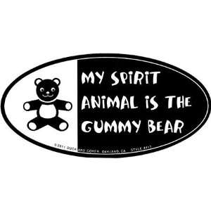  Gummy Bear Spirit Animal Sticker Automotive