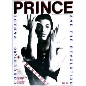   Prince   Parade 1986   CONCERT   POSTER from GERMANY