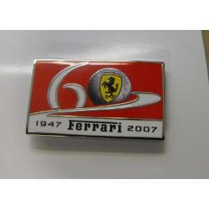 NEW Official Ferrari 60th Anniversary Pin .5 in X 1 in  