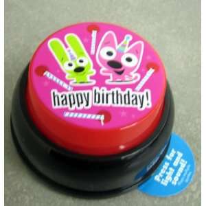  Hallmark Hoops and Yoyo HYO3412 Birthday Sound Button with 