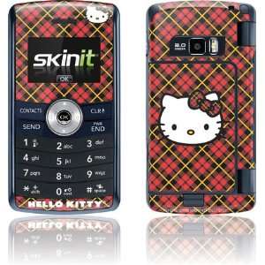  Hello Kitty Face   Red Plaid skin for LG enV3 VX9200 