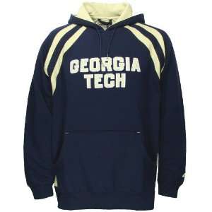  Russell Georgia Tech Yellow Jackets Navy Blue Pullover 