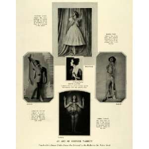  1924 Print Vaudeville Dance Maryon Vadie Mabel Ford 