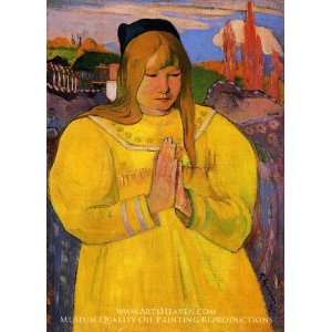  Breton Woman in Prayer: Home & Kitchen