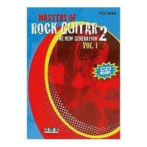  Masters of Rock Guitar 2   Vol. 1 Book/CD Set Musical 
