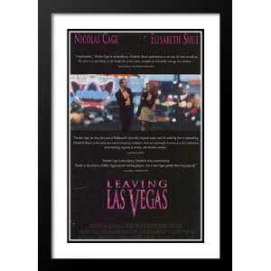  Leaving Las Vegas 32x45 Framed and Double Matted Movie 
