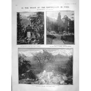  1905 EARTHQUAKE INDIA DHARMSALA TOMB KANGRA KOTWALI
