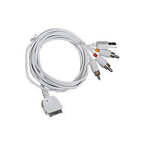   USB / Video Cable for Apple iPod Nano 3G Cell Phones & Accessories