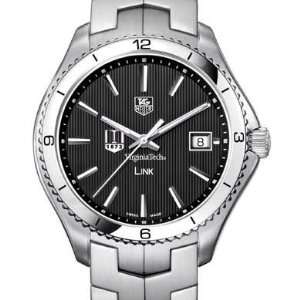  VT TAG Heuer Mens Link Watch with Black Dial: Sports 
