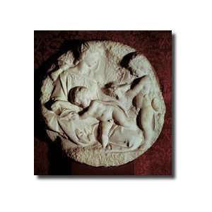  Tondo Taddei Circular Stone Sculptured Panel By 