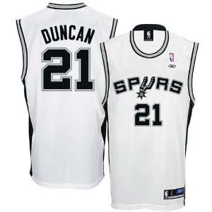  adidas San Antonio Spurs Tim Duncan Replica Home Jersey 