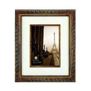   Inch by 10 Inch Tacita Picture Frame, Matted, Gold