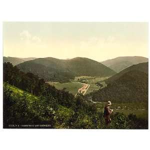  Oderthal,view of Brocken,Hartz,Germany