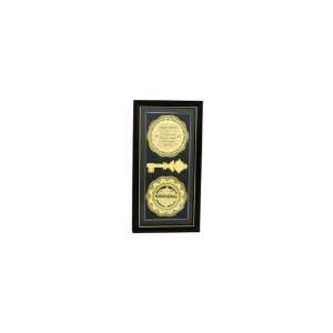    30x16 cm framed business blessing in Hebrew 