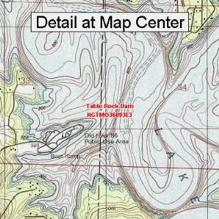   Map   Table Rock Dam, Missouri (Folded/Waterproof): Sports & Outdoors