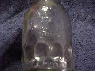 Vintage Wesson Oil Glass Bottle W Cap