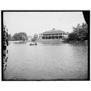    Pavilion & lake,Brookside Park,Cleveland,Ohio