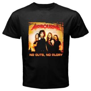 New Airbourne Rockband No Guts No Glory T shirt S 3XL  