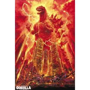  Godzilla King of the Monsters (1956) 27 x 40 Movie Poster 
