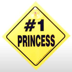  #1 PRINCESS CAR SIGN Toys & Games