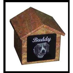   House Urn Custom Marker Dog    for Pets up to 76 Lbs.: Everything Else