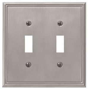   Creative Accents Brushed Nickel Wall Plate (3102BN): Home Improvement