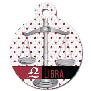    Libra Pet ID Tag for Dogs and Cats   Dog Tag Art