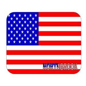  US Flag   Northbrook, Illinois (IL) Mouse Pad: Everything 