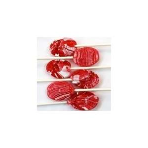 Dr. Johns® Sugar Free Red & White Fruit Swirl Lollipops (2.5 Lb.)