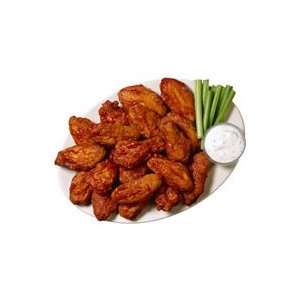 Hot & Spicy Chicken Buffalo Wings w/Blue Cheese 16pc:  